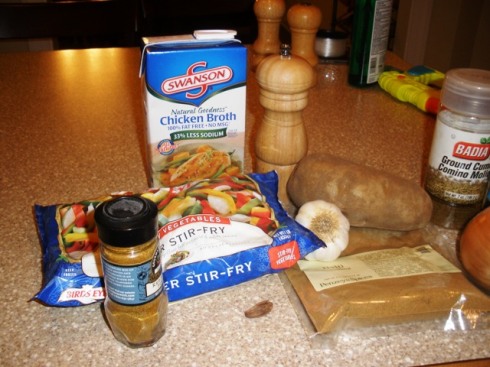 curry ingredients